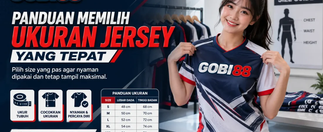 Panduan Memilih Ukuran Jersey yang Tepat