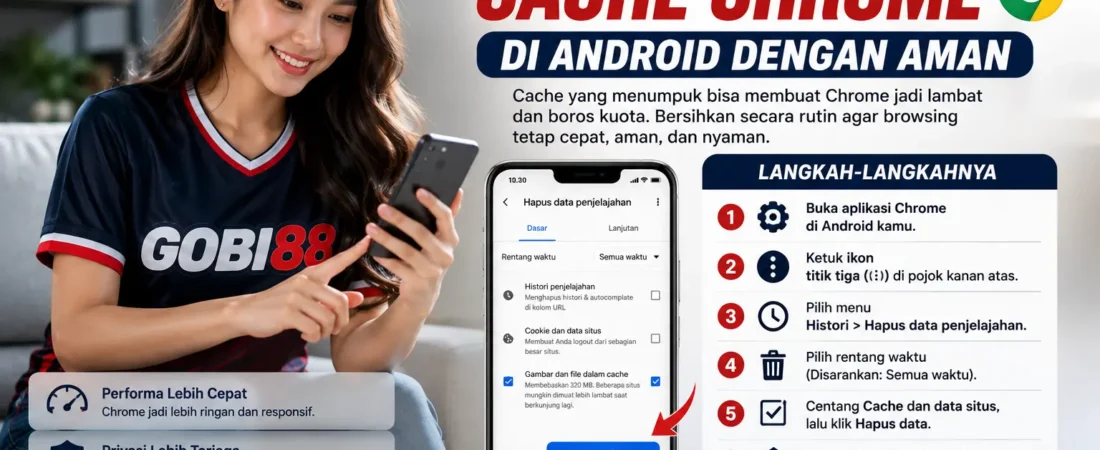Cara Membersihkan Cache Chrome di Android dengan Aman