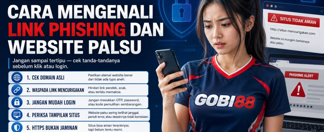 Cara Mengenali Link Phishing dan Website Palsu