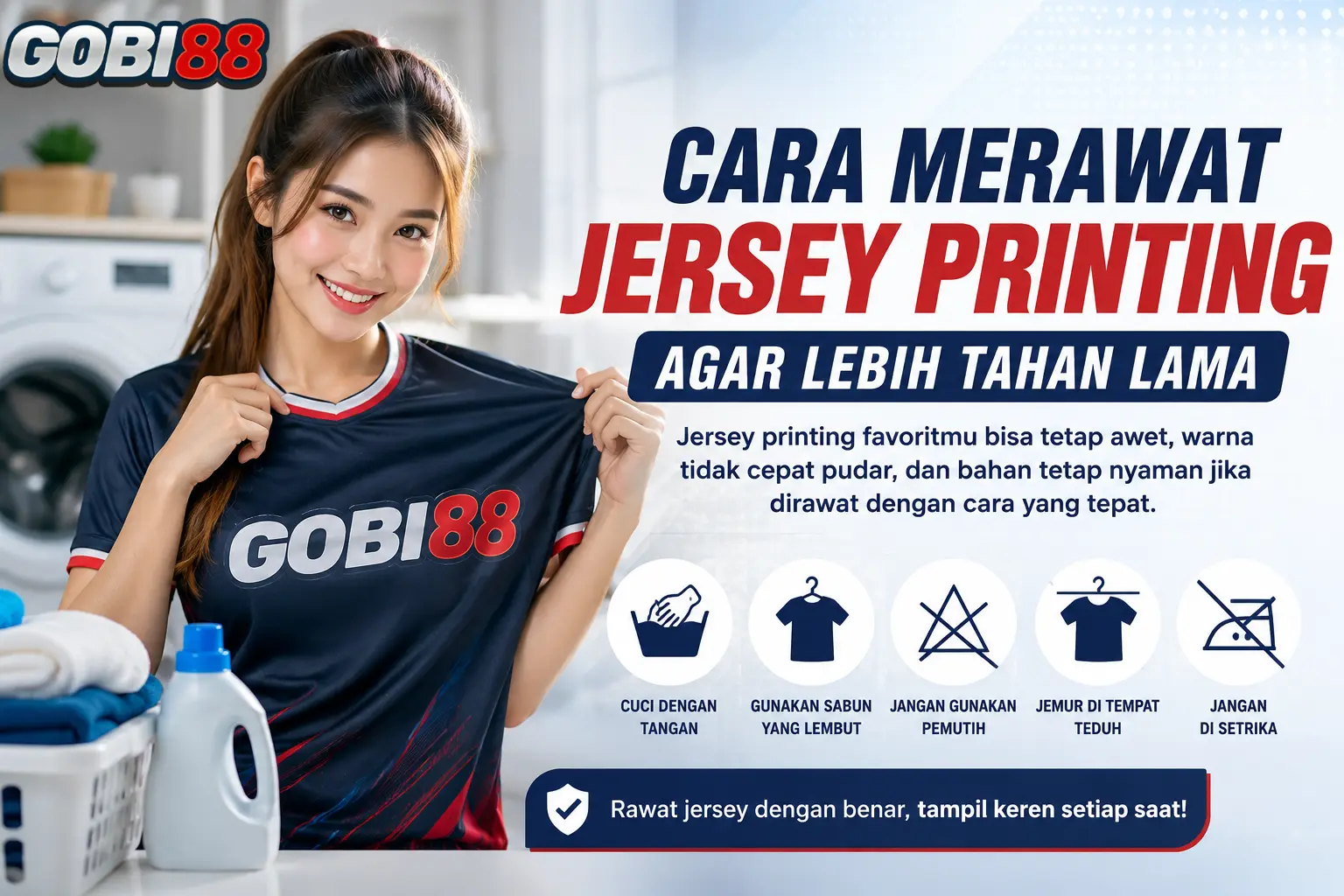 Cara Merawat Jersey Printing agar Lebih Tahan Lama