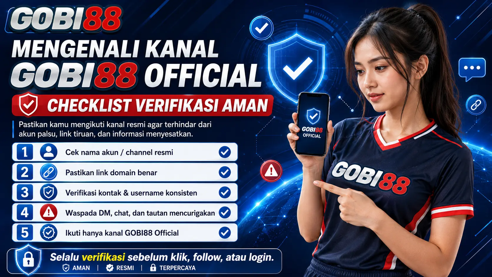 Mengenali Kanal GOBI88 Official: Checklist Verifikasi Aman