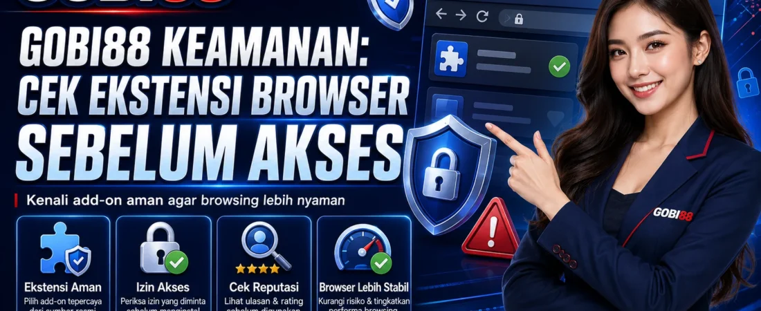 GOBI88 Keamanan: Cek Ekstensi Browser Sebelum Akses