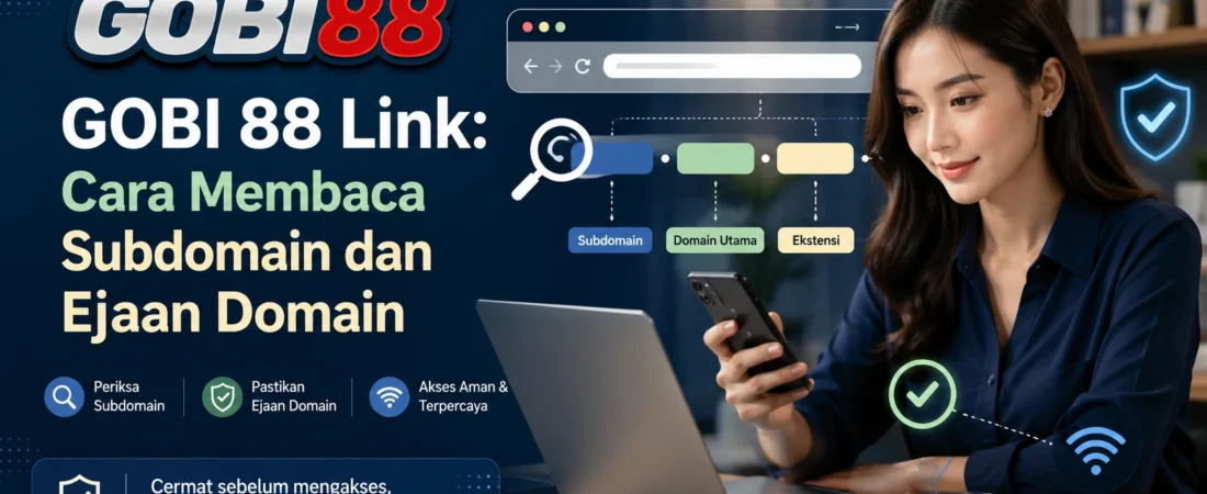 GOBI 88 Link: Cara Membaca Subdomain dan Ejaan Domain