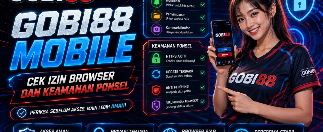 GOBI88 Mobile: Cek Izin Browser dan Keamanan Ponsel