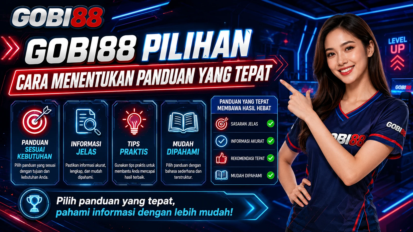 GOBI88 Pilihan - Cara Menentukan Panduan yang Tepat Ilustrasi GOBI88 Pilihan untuk menentukan panduan sesuai kebutuhan pengunjung