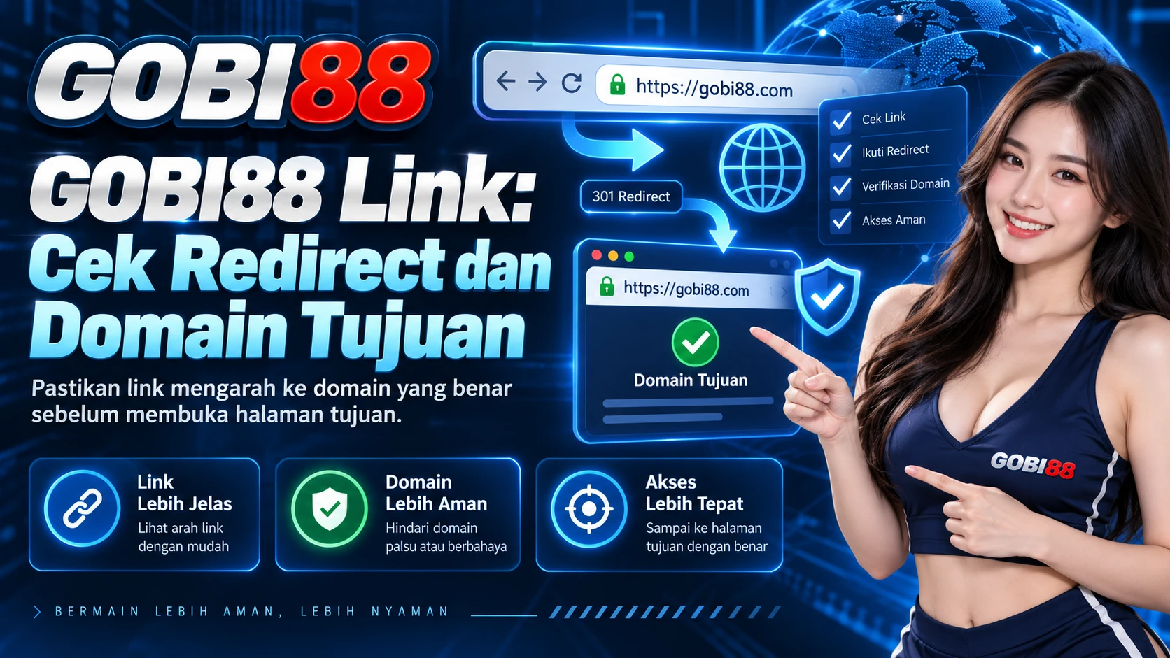GOBI88 Link: Cek Redirect dan Domain Tujuan