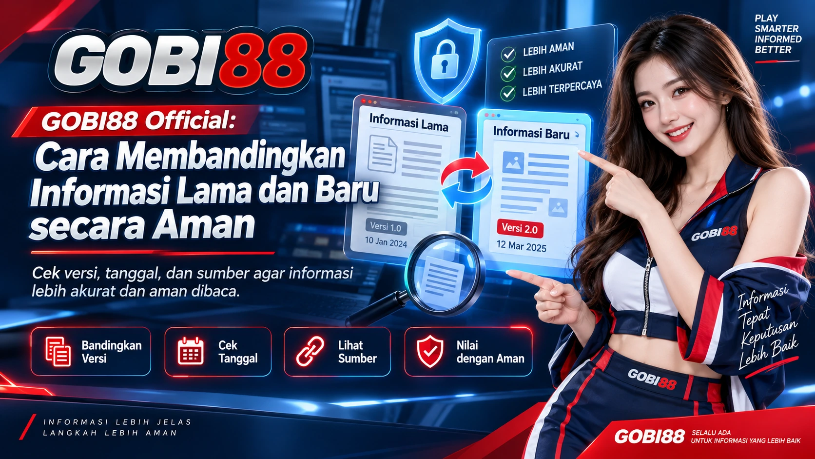 GOBI88 Official: Cara Membandingkan Informasi Lama dan Baru secara Aman