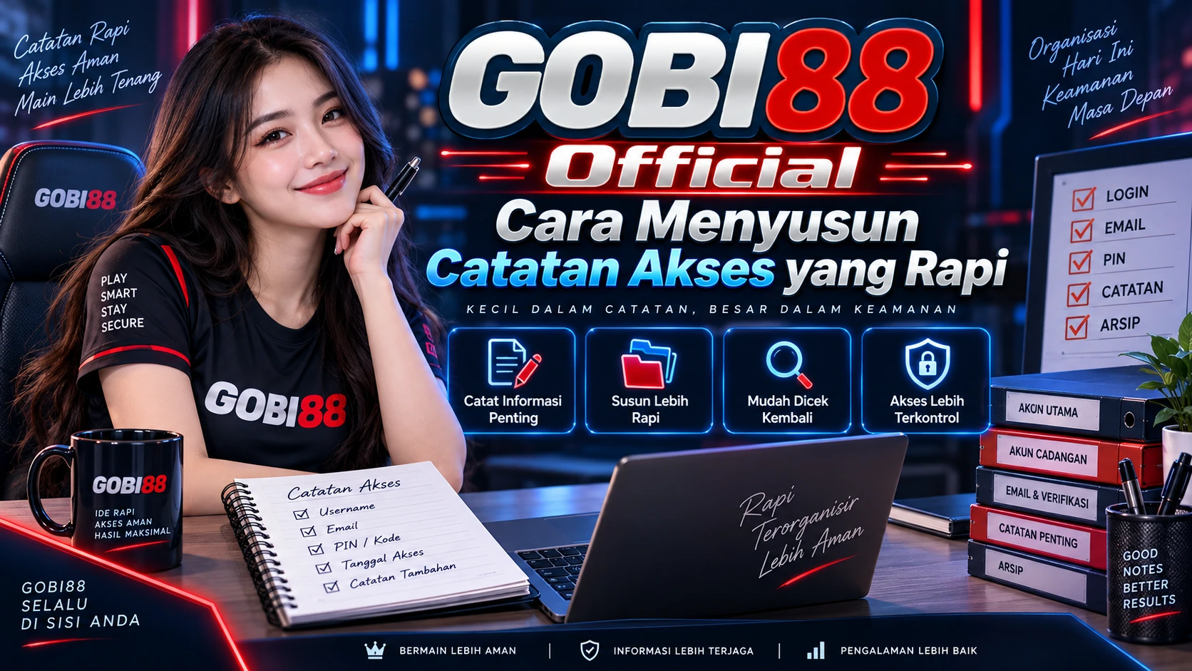 GOBI88 Official: Cara Menyusun Catatan Akses yang Rapi