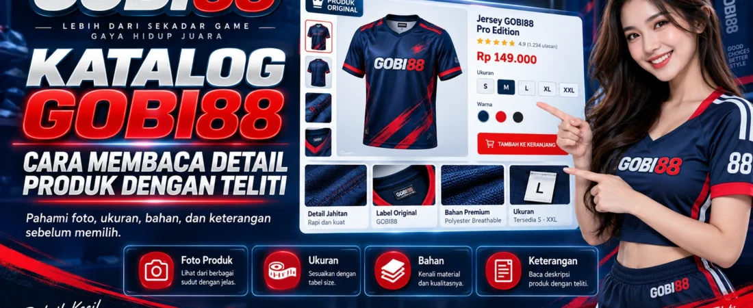 Katalog GOBI88: Cara Membaca Detail Produk dengan Teliti