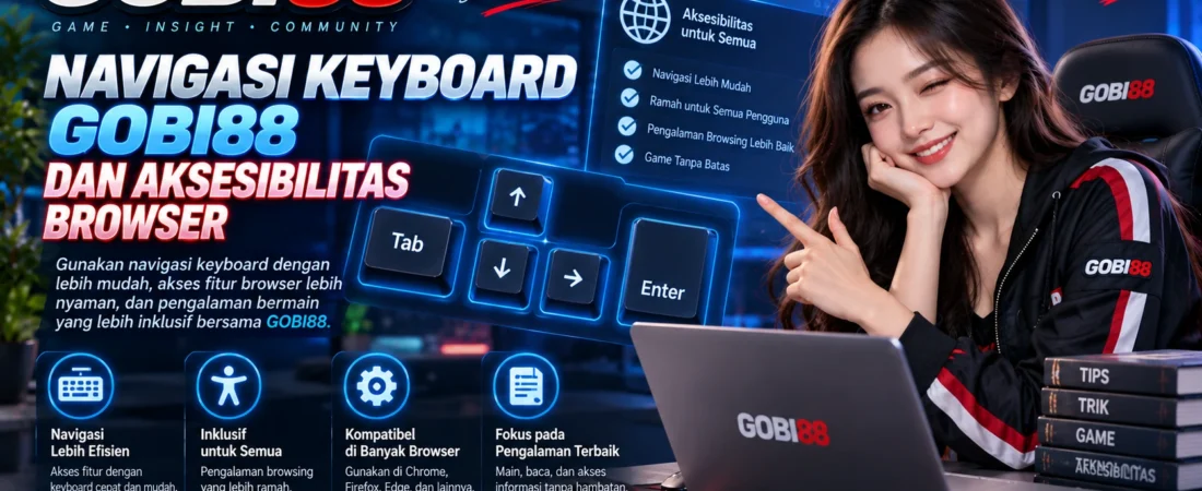 Navigasi Keyboard GOBI88 dan Aksesibilitas Browser